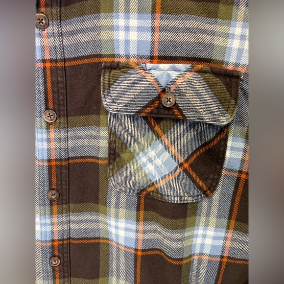 Duluth Trading Burleyweight men’s plaid button down shirt size XL outdoor casual - Picture 2 of 6